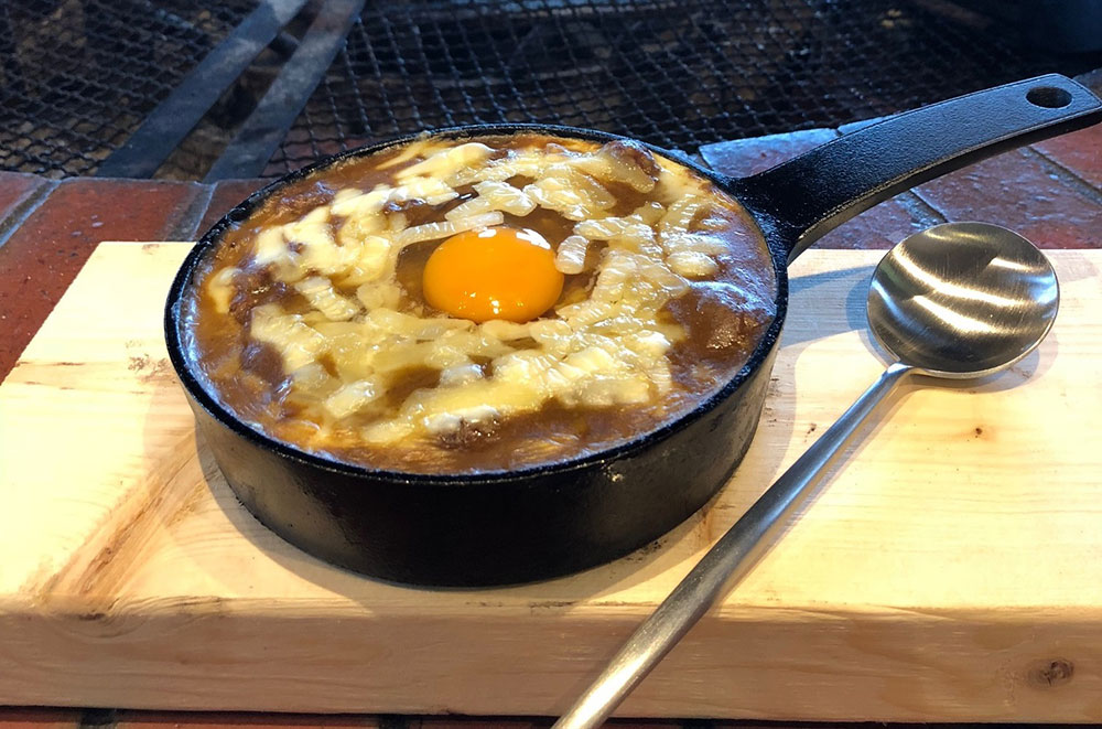 Rocky specialty baked curry (1,500 yen)